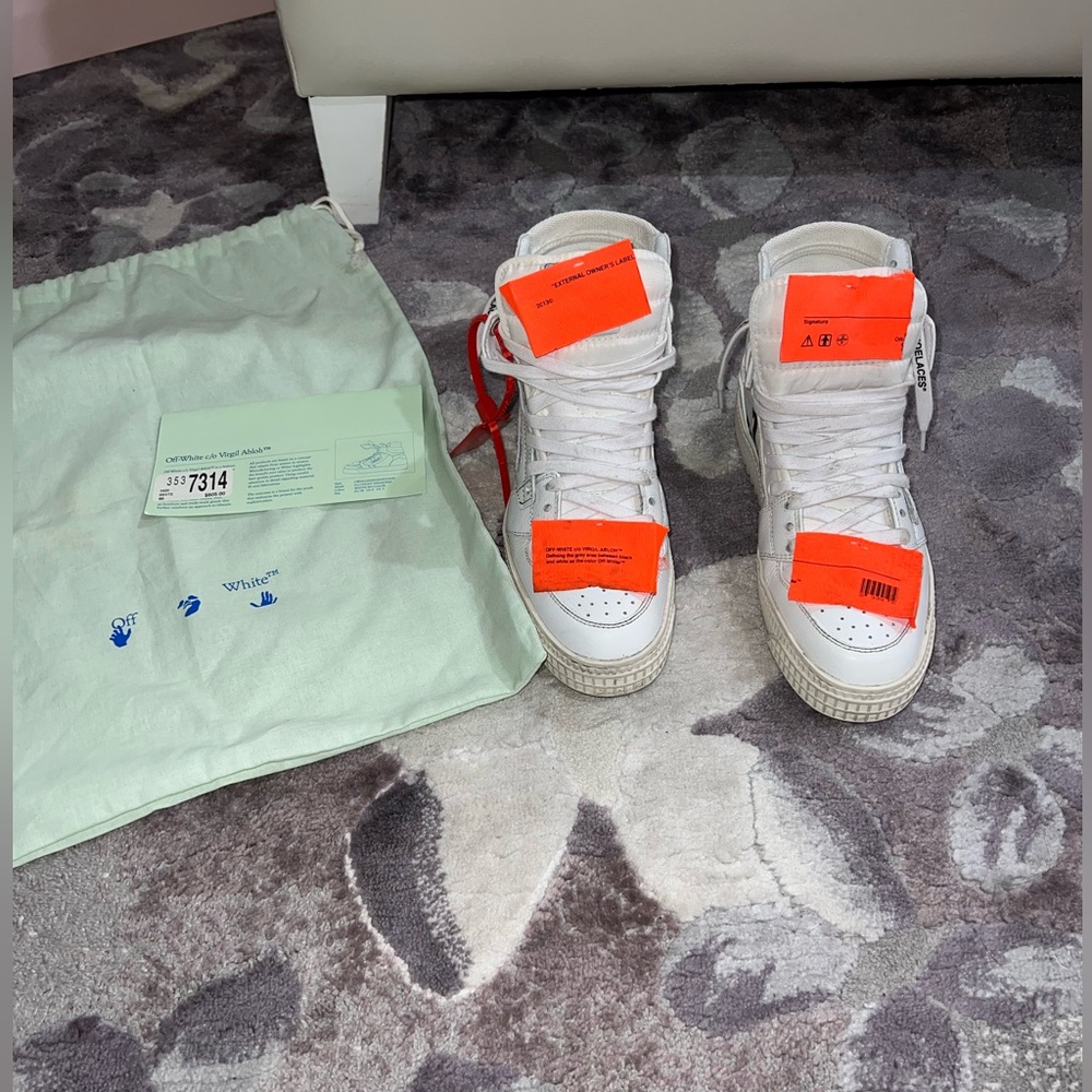 Off White court sneakers